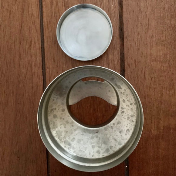 Cocktail Shaker Mid-Century Modern Etched Atomic Starburst - Picture 8 of 9